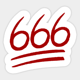 Keep it 666 Sticker